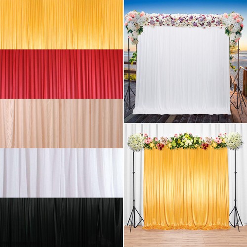 Glace soie backdrop rideau - backdrop,