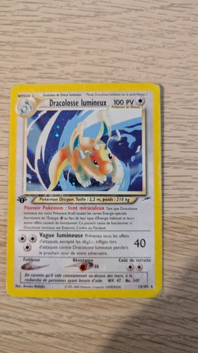Rarissime dracolosse lumineux - dracolosse,