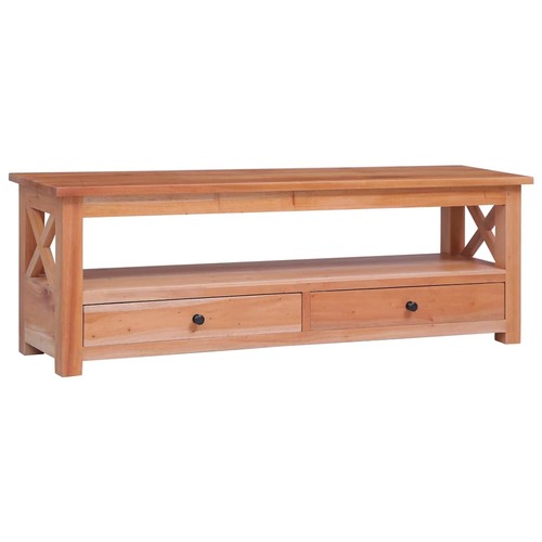 Bois acajou massif meuble tv - bois,