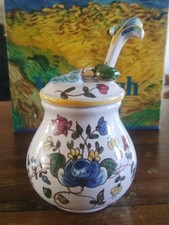 Pot Olives Céramique Peint