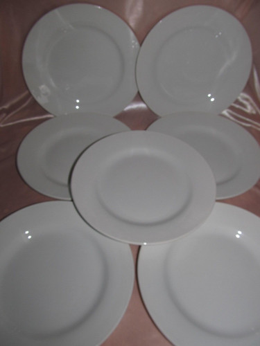 Série assiettes plates - de,