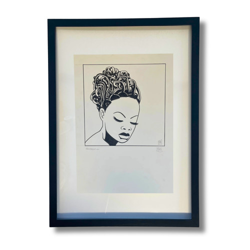 Afrohaircut 001 dessin - afrohaircut, –