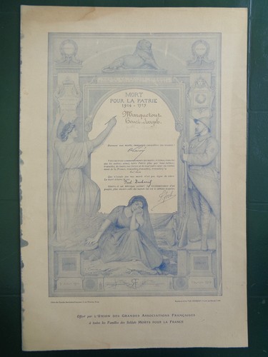 Affiche ancienne guerre 18 - affiche,