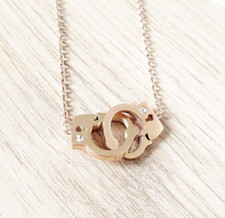 Collier menottes acier