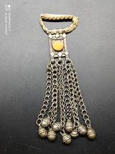 Ancien grand Pendentif bijoux collier   Berbère Kabyle Algérie Ethnique .
