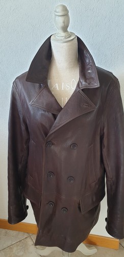 Blouson cuir timberland marron - blouson,