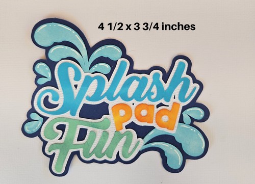 Splash pad fun title - splash,