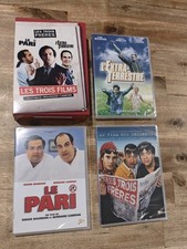 COFFRET DVD LES INCONNUS..Les Trois frères + Le Pari + L'Extra-Terrestre.. Neuf
