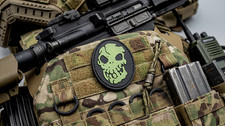 FUNNY SKULLS - Écusson PVC