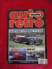 AUTO RETRO 88  BMW 327 MASERATI INDY CITROEN TRACTION 7  11 Amphicar Peugeot Fre