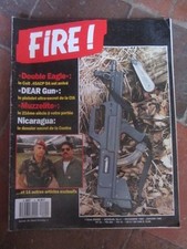 magazine FIRE N°4 DEC89/JAN90 nicaragua colt 45 ACP, etc...