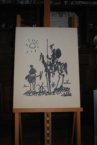 Pablo picasso après don - ,