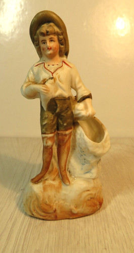 Figurine soliflore biscuit - soliflore,