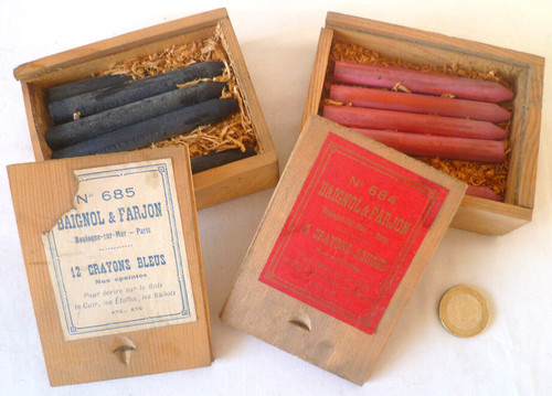 Anciennes boites crayons - boites, de