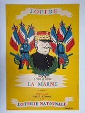 Ancienne affiche loterie - ancienne,
