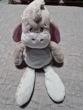 SIMBA TOYS Disney Bourriquet DOUDOU PELUCHE ANE CHEVAL GRIS CHINE BLANC