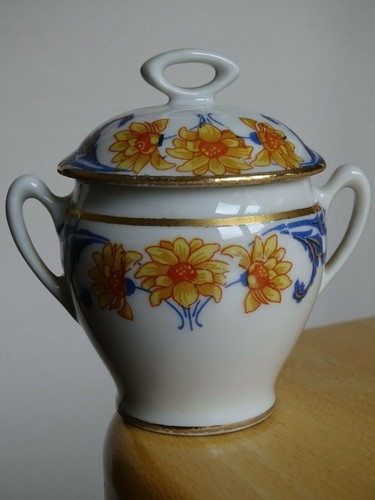 Limoges ancien pot creme en - pot,