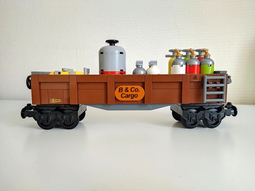 Lego city train moc - lego,