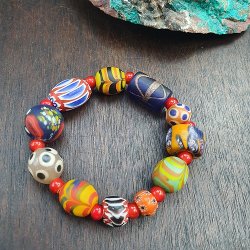 Bracelet perles verre de - bracelet,