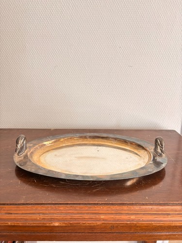Ancien plat plateau - plateau, service