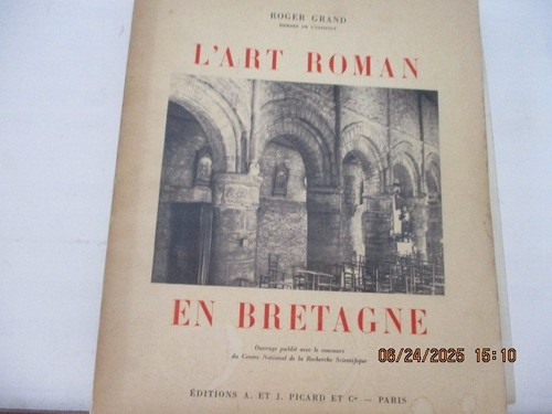 Art roman bretagne - roman, en