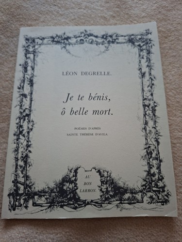Rare livre léon degrelle - rare, de