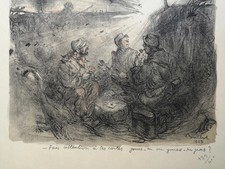 Poulbot 1915 Lithographie