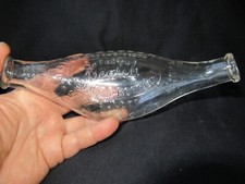 RARE ANCIEN BIBERON VERRE THE