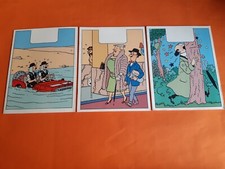 TINTIN LOT DE 3 CAHIERS D'ECOLE  ETAT NEUF