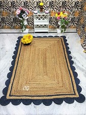 Tapis en jute pétoncle