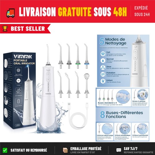 Vimmk hydropulseur dentaire - hydropulseur,