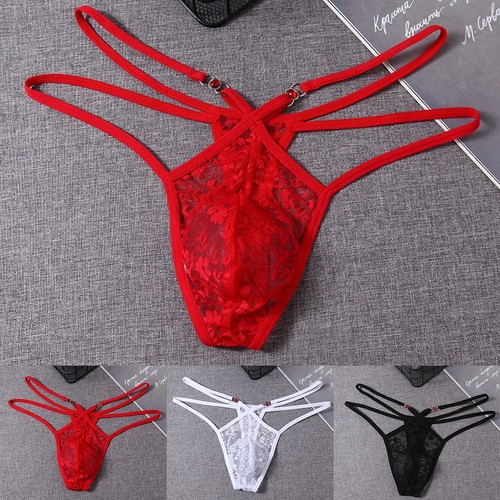 Culotte dentelle homme - en,