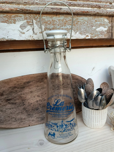 Bouteille lait vache - bouteille,