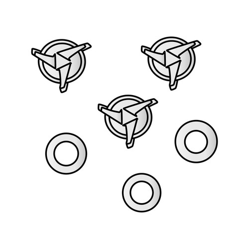 Kit vis frontino casque - kit,