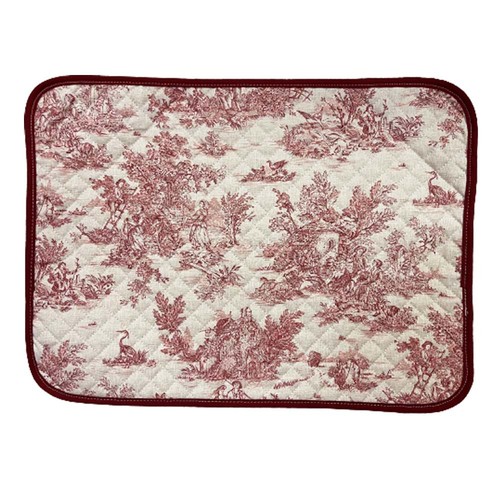 Set table toile jouy - de,