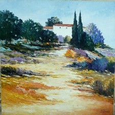 Tableau Provence par Lopes