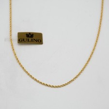 Collier or jaune 18 carats 750