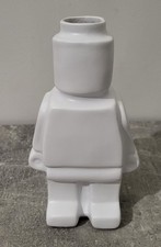 Vase En Céramique En Forme De Bonhomme Lego Décoration Intérieur Comme Neuf 