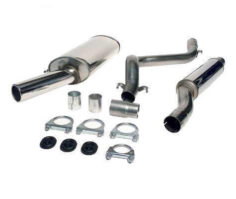 Ligne échappement inox 63 - inox,