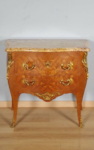 Commode sauteuse louis en - commode,