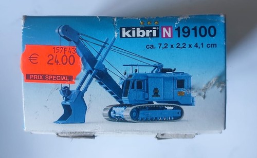 Kibri menck pelle avec godet - kibri,