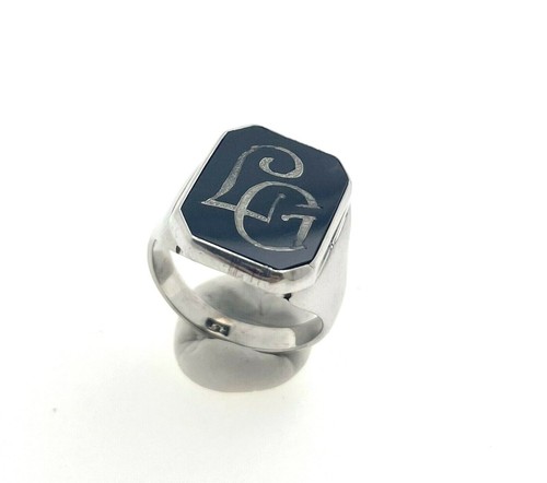 Bague chevalière homme - bague,