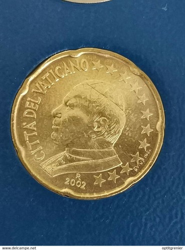 Cents euro vatican 2002 - cents,