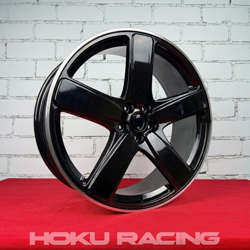 Roues 5 rayons noir - roues, 4x
