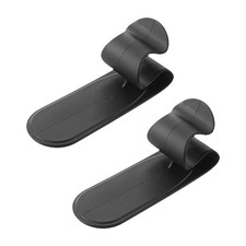 2 PCS Adhesive Umbrella Hooks Hangers porteurs pour Auto Car Home (noir)