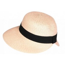 Chapeau Paille Femme Rose