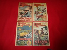 BD RECIT COMPLET LOT DE 4 ZORRO MAGAZINE nvelle serie N°12 à 20/ ED SNPI EO 1952