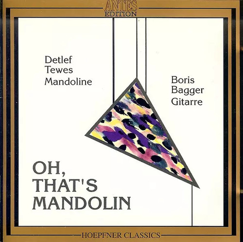 That mandolin boris - that's, mandolin,