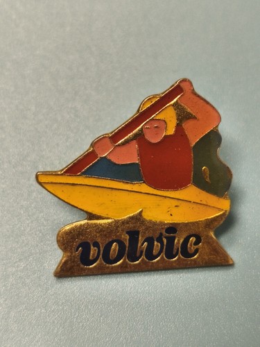 Pin vintage volvic kayak - volvic,