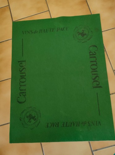 Tapis jeu carte - tapis, de